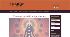 Desktop Screenshot of holisticapothecary.net