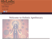 Tablet Screenshot of holisticapothecary.net